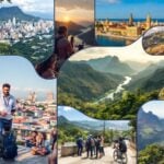 Journalists in Latin America capturing stories in diverse settings.