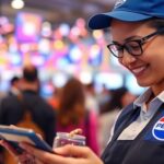 PepsiCo employee assisting customers through social media.