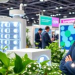 Jakub Vrba at COP29 discussing sustainable cooling solutions.