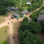 Humanitarian workers aiding communities in Vanuatu's crisis.