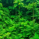 Lush Colombian forest showcasing rich biodiversity and life.