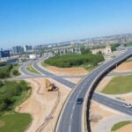Construction of a bypass road in Kyzylorda City.