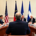Discussion on transatlantic relations with political figures.