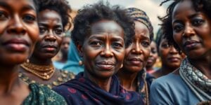 Women united against female genital mutilation in Mali.