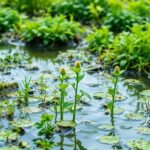 Resilient plants in a lush, adaptive landscape.