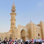 Al-Nouri Mosque Complex in Mosul during a live event.