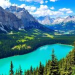 Lush landscape of a UNESCO World Heritage Site.