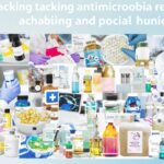 Healthcare professionals working together to combat antimicrobial resistance.