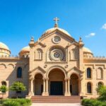 Restored Our Lady of the Hour Convent in Mosul.