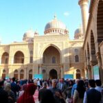 Participants at Al-Nouri Mosque during UNESCO live event.