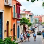 Historic architecture and vibrant markets in Stone Town, Zanzibar.