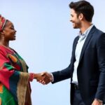 Nigerian and French flags together