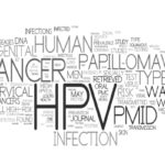 Word cloud about HIV/AIDS featuring prominent terms: HIV, virus, human, immunodeficiency, infection, AIDS.